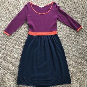 Boden color block dress! *8L* Like new!